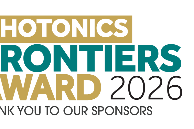 The Photonics Frontiers Award 2026 - Thank You To Our Sponsors