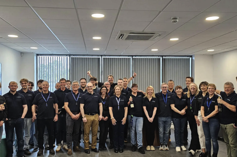 Celebrations for the Bay Photonics team