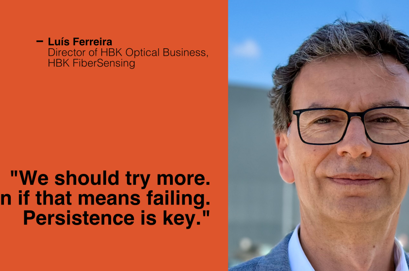 Luís Ferreira, Director of HBK Optical Business at HBK FiberSensing