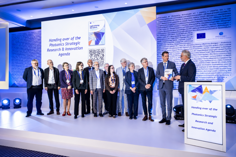 Photonics Partnership Annual Meeting 2026 speaker stage