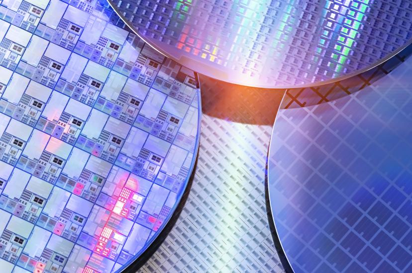 group of large wafers
