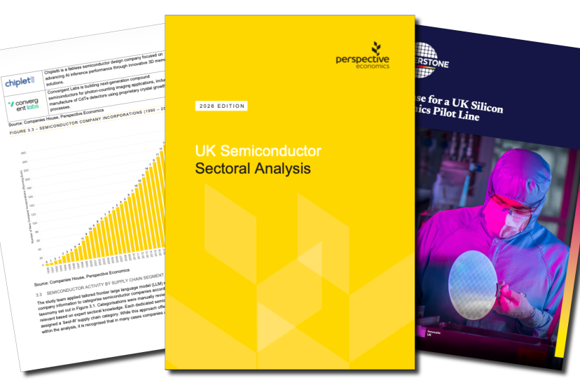 DSIT's semiconductor sector study paper and Cornerstone's silicon photonics pilot line paper