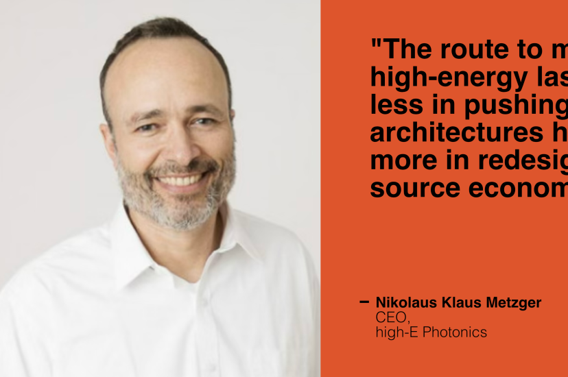 Nikolaus Klaus Metzger, CEO, high-E Photonics