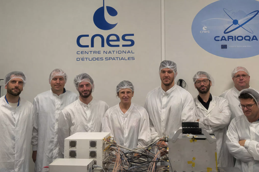 CNES / Exail team on the CARIOQA Pathfinder mission project