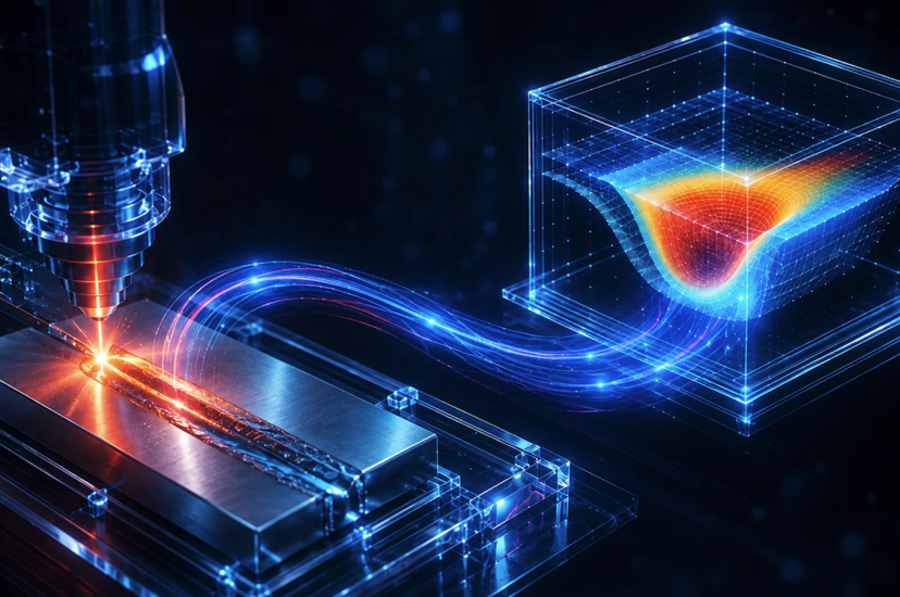 Laser welding simulation