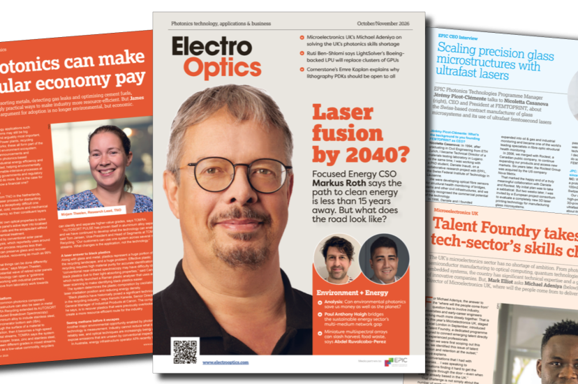Electro Optics: Oct/Nov 2026 issue