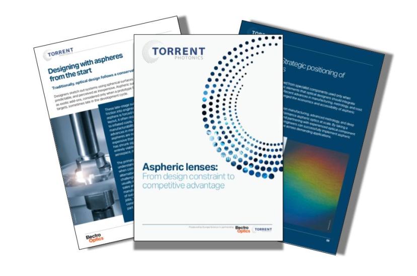 Aspheric lenses: Design them in from the start