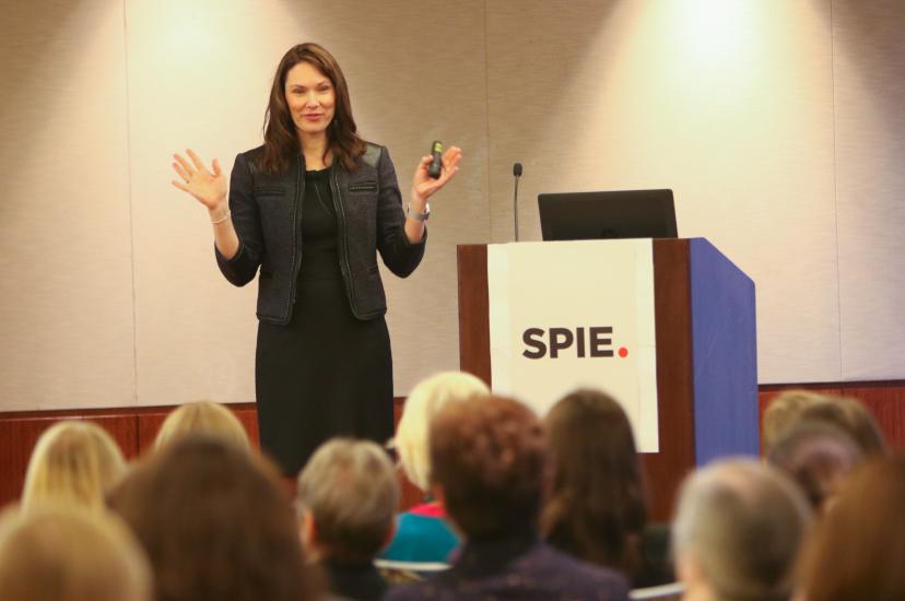 Alexis Vogt at SPIE Photonics West 2018