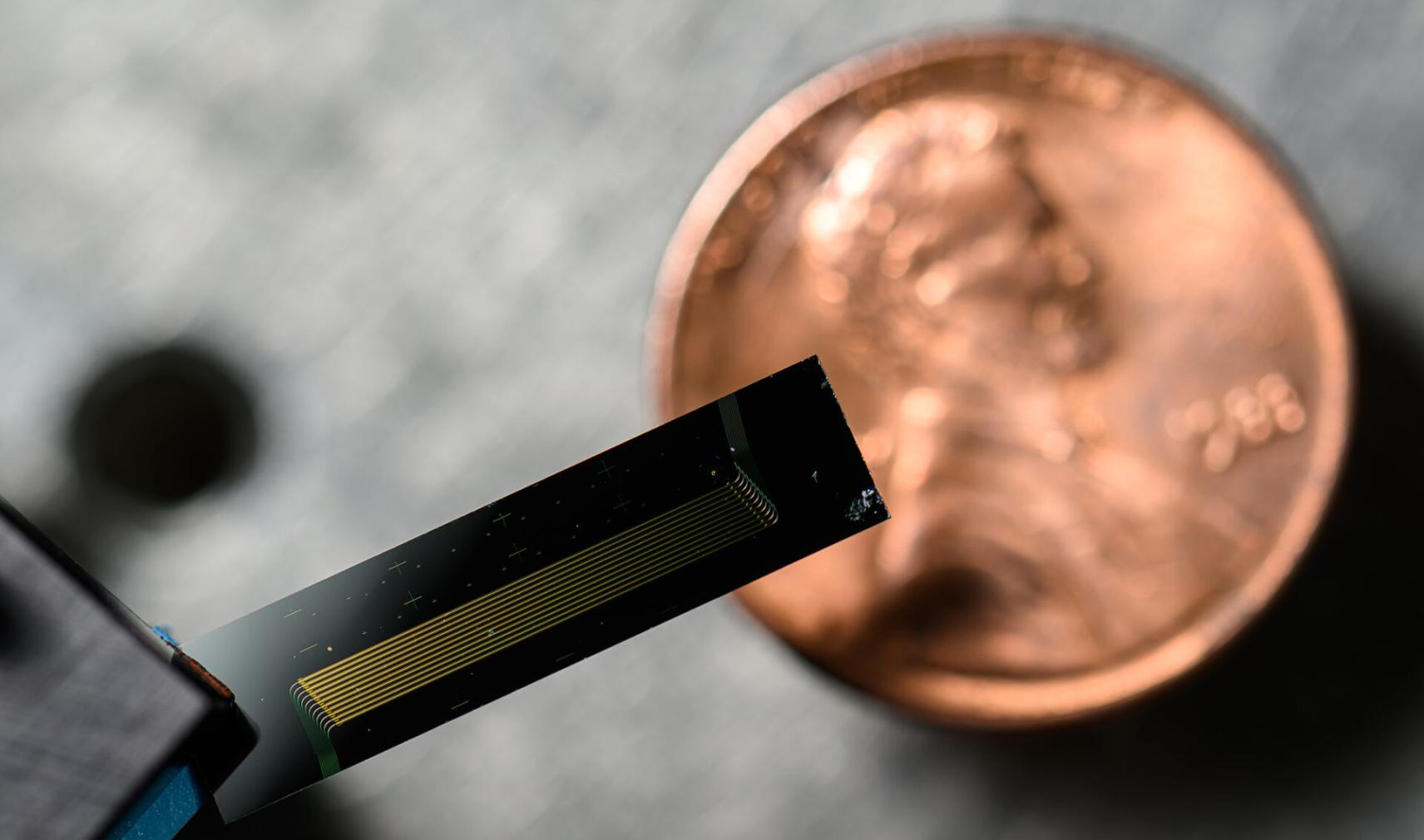 'Smaller than a penny' laser