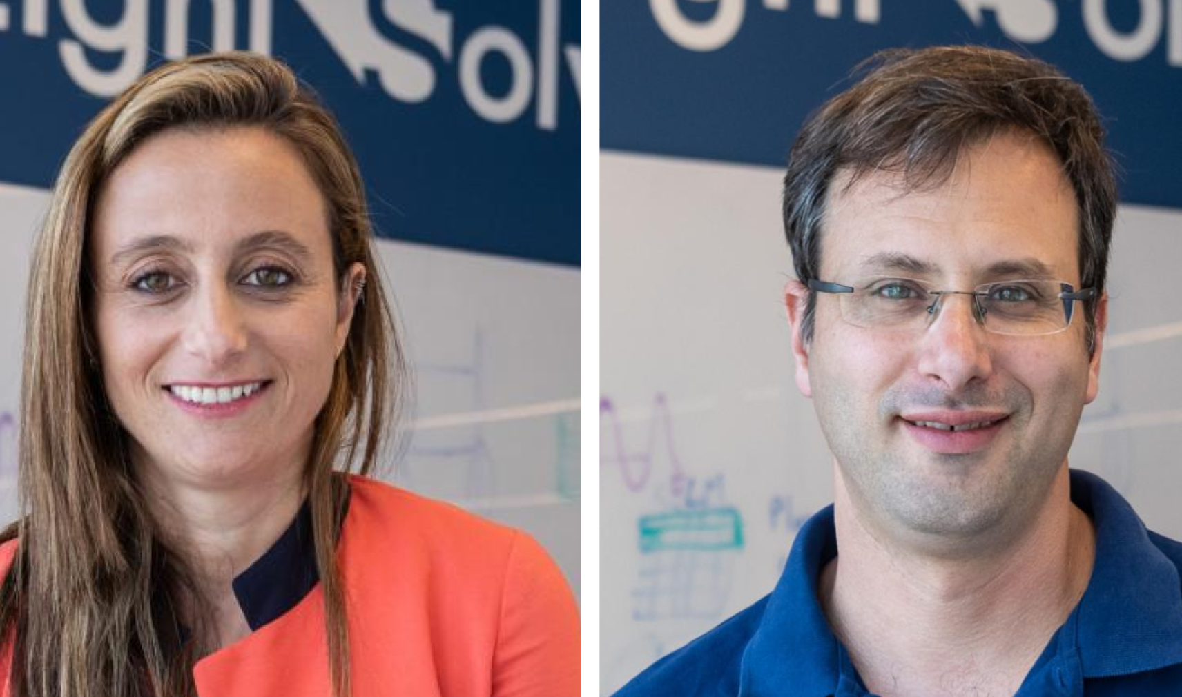 LightSolver's CEO, Ruti Ben-Shlomi, left, and its CTO, Chene Tradonsky (Images: Lightsolver)