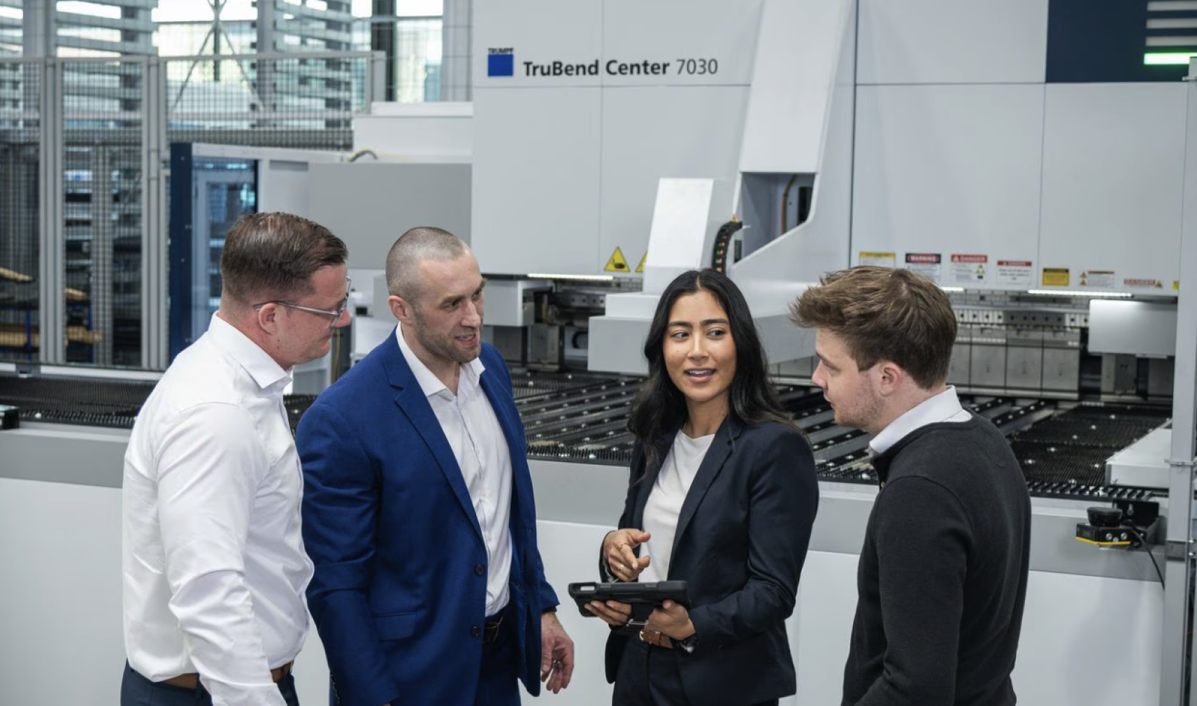 Trumpf’s new smart factory inspires visitors