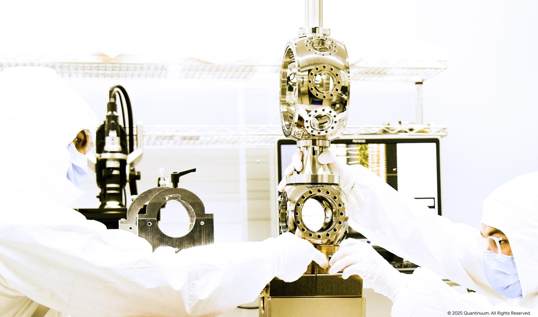 Quantinuum's cleanroom