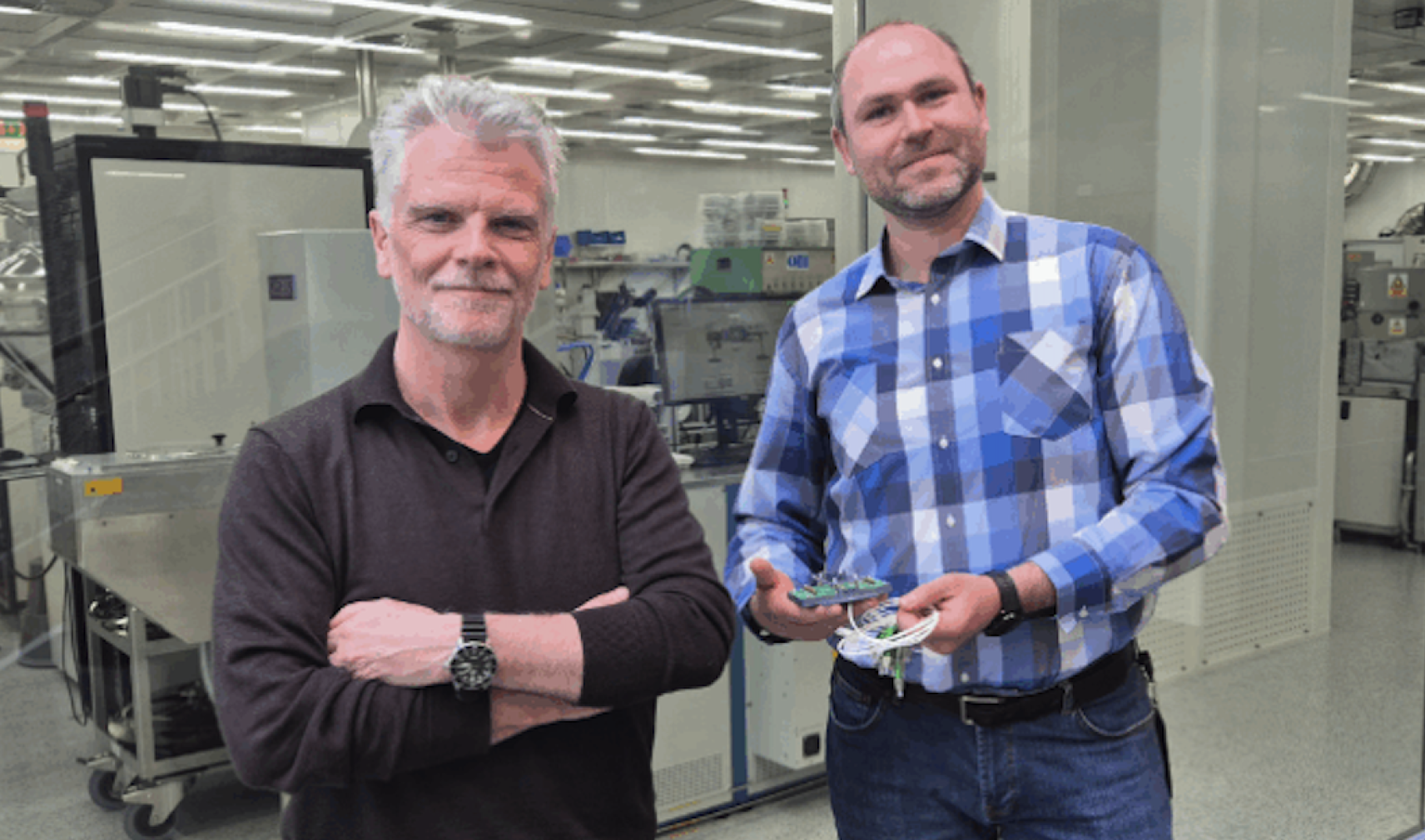 Peter O’Brien and researcher Dr. Dzianis Saladukha