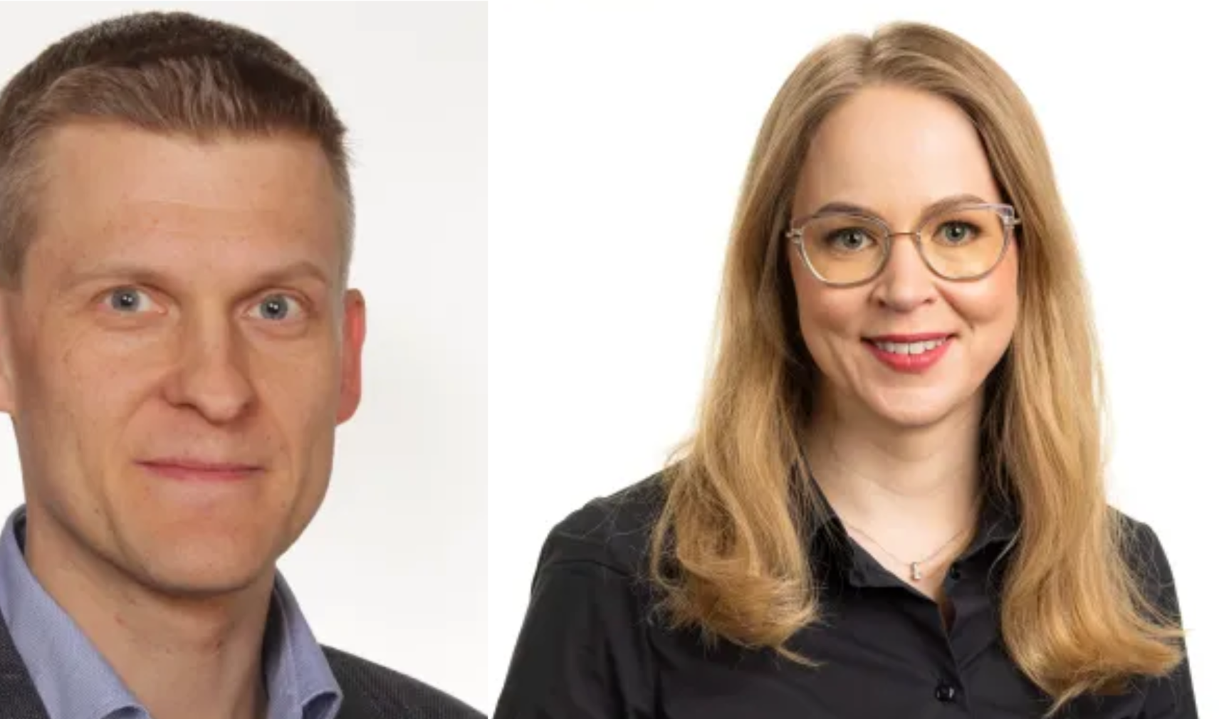 Timo Aalto Research Team Leader, Silicon Photonics Team and Piia Konstari, Director of Microfabrication Services at VTT