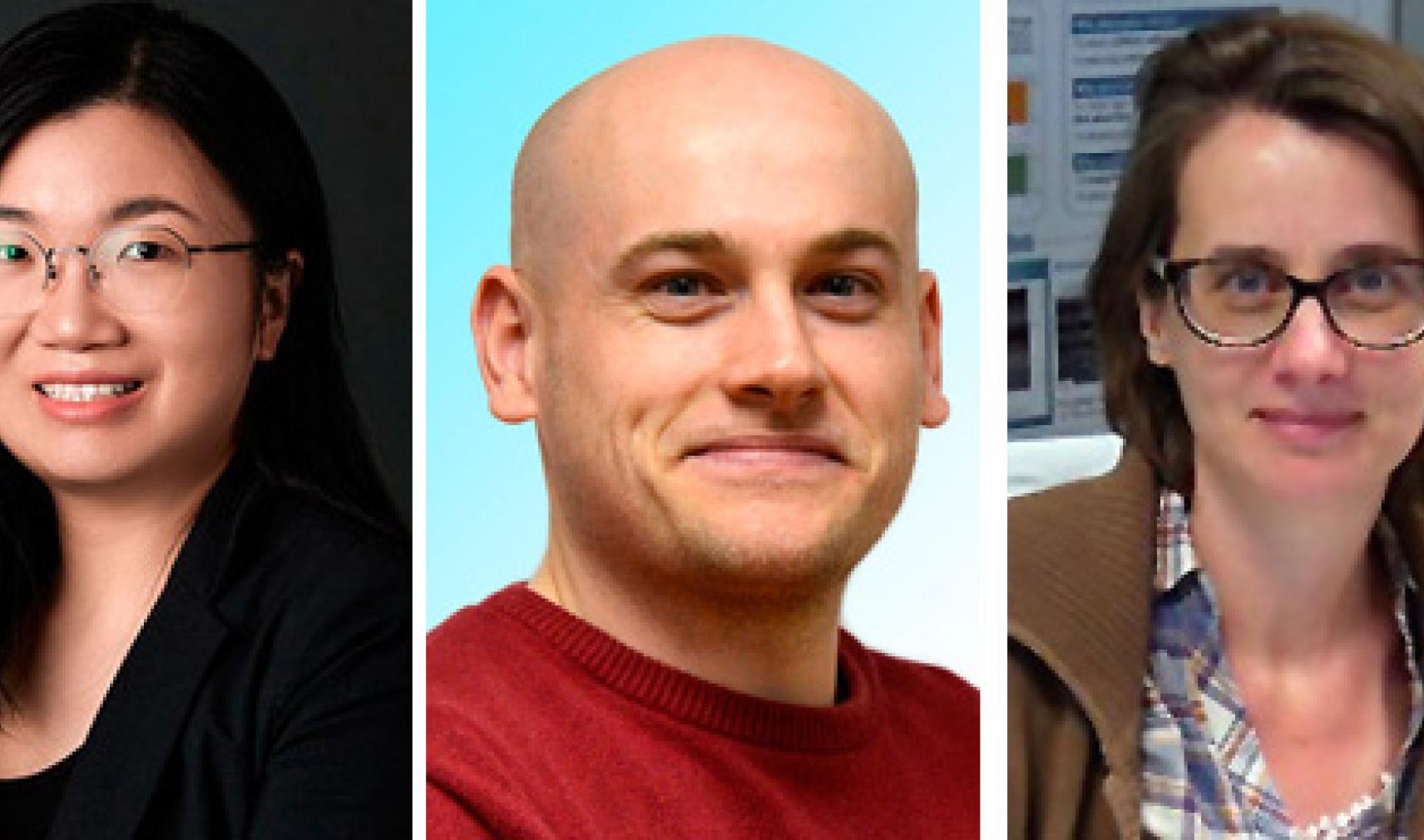 Fenglin Peng, Kayn Forbes and Vicky Philipsen