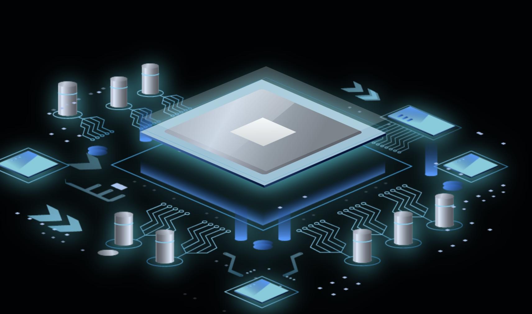 Photonic computing chip