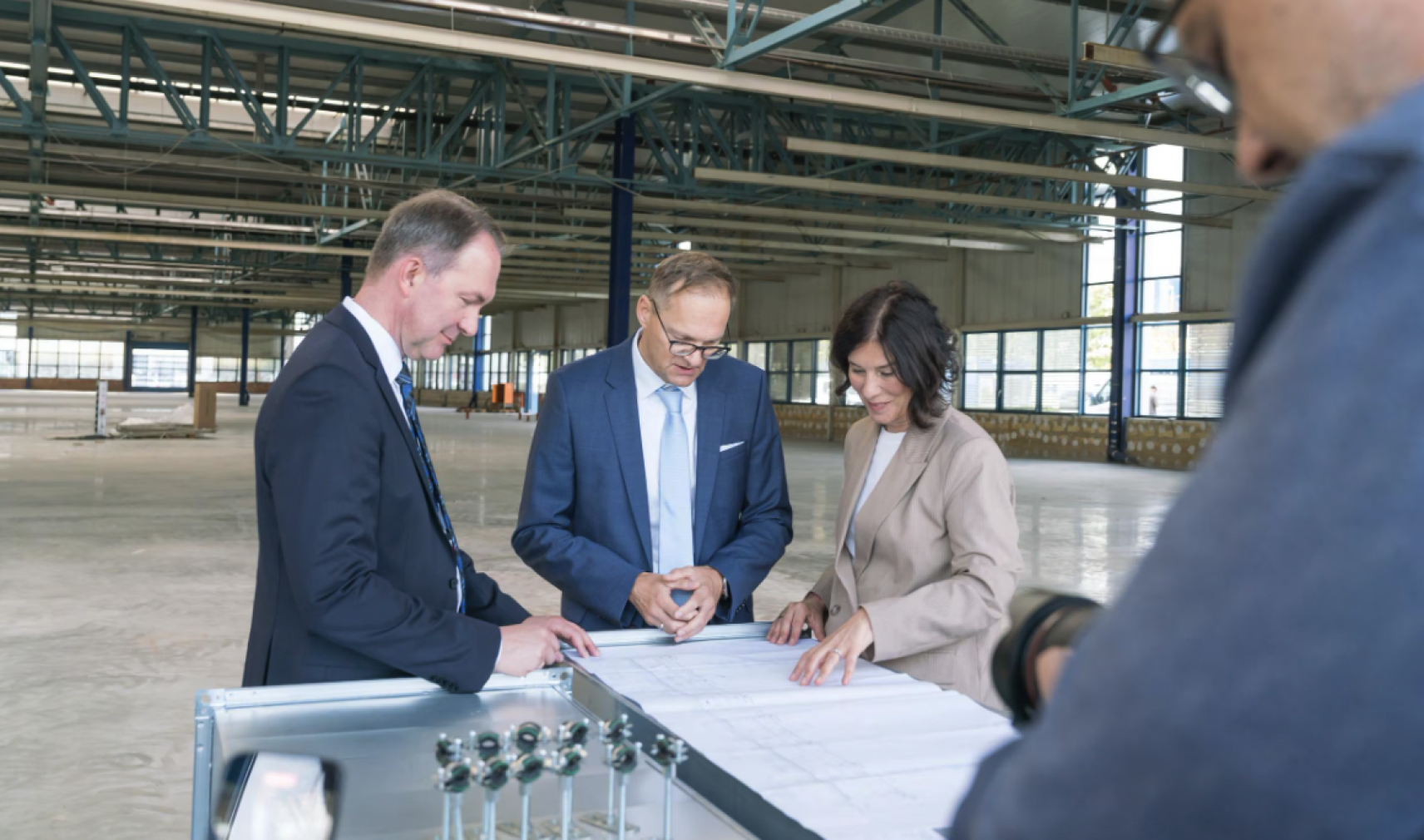 Dr. Ralf Kuschnereit, Dr. Stefan Träger, Colette Boos-John