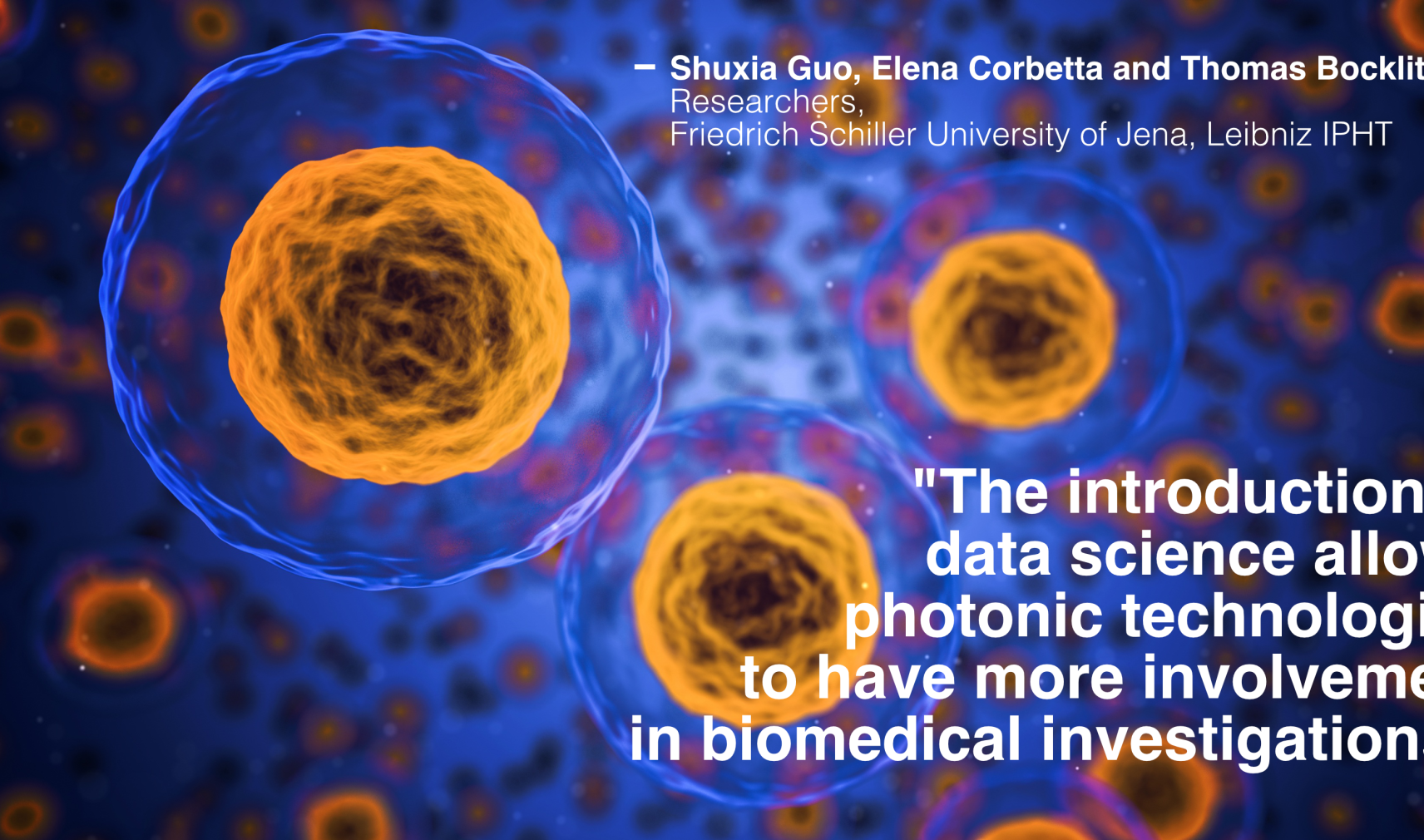 How photonics and data science can transform disease diagnosis