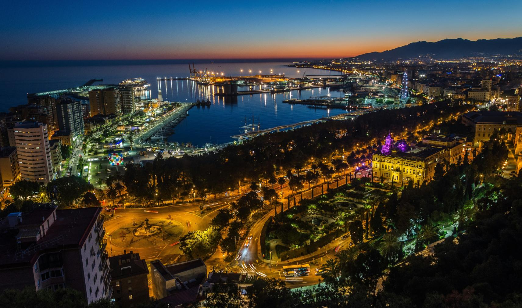 The Port of Malaga