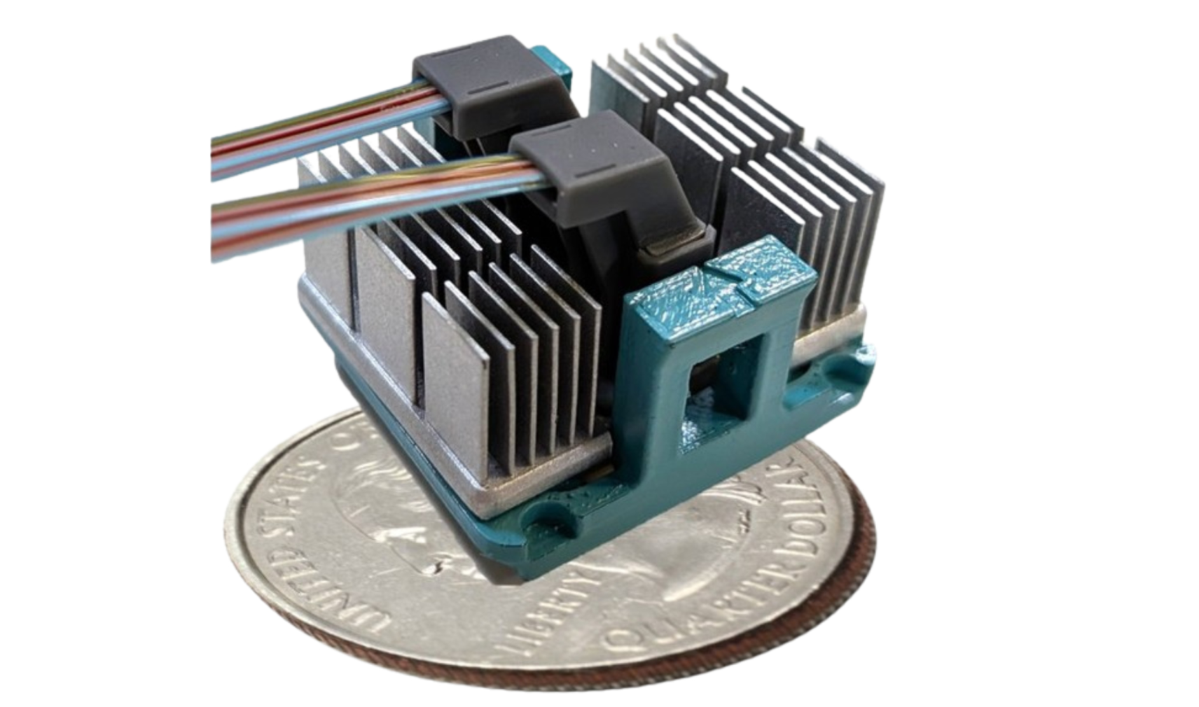 The PicoJool Terapod is a VCSEL-based parallel optical link