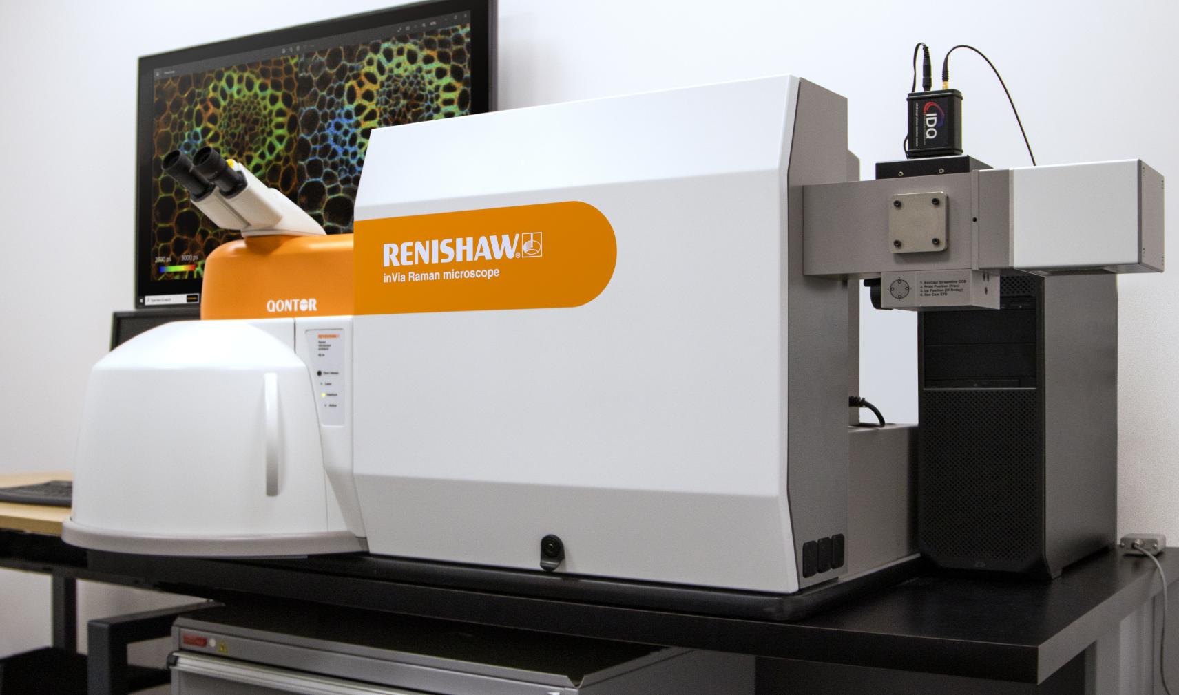 Renishaw inVia Raman microscope