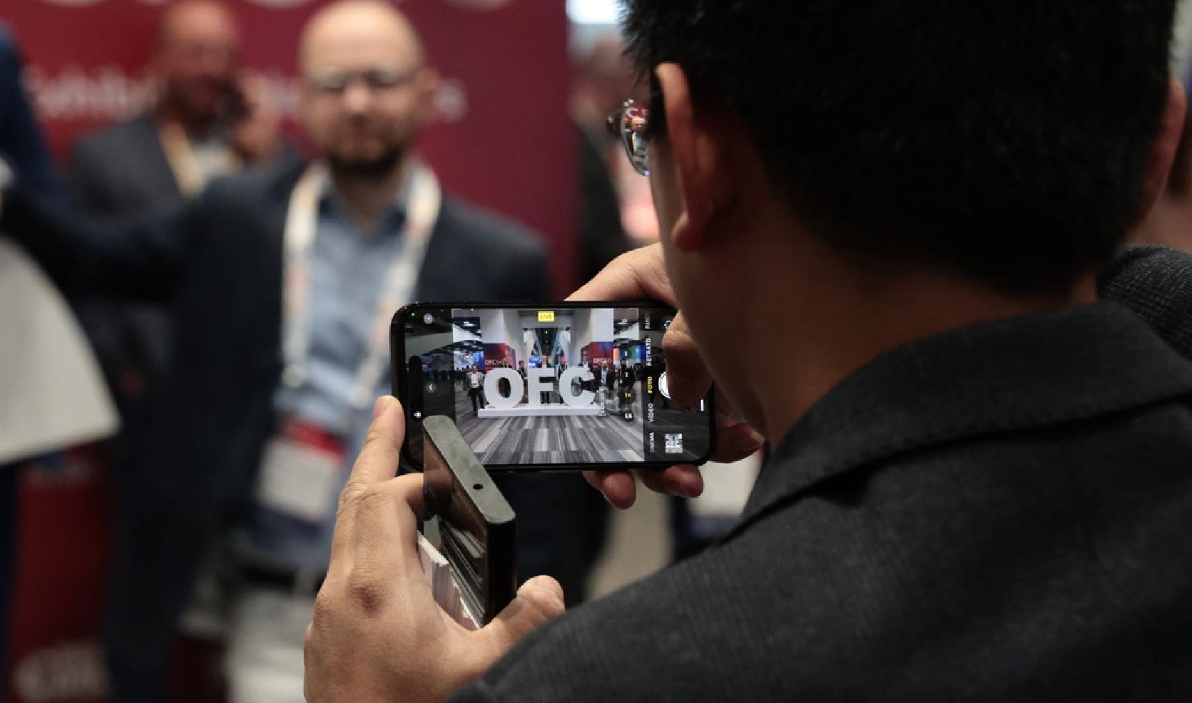 Visiting the OFC conference