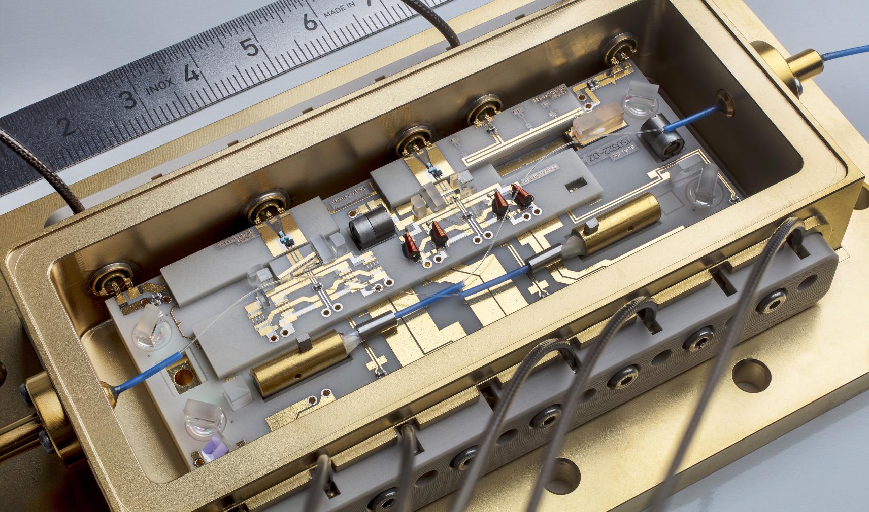 Micro-integrated laser module for space applications (MiLas)