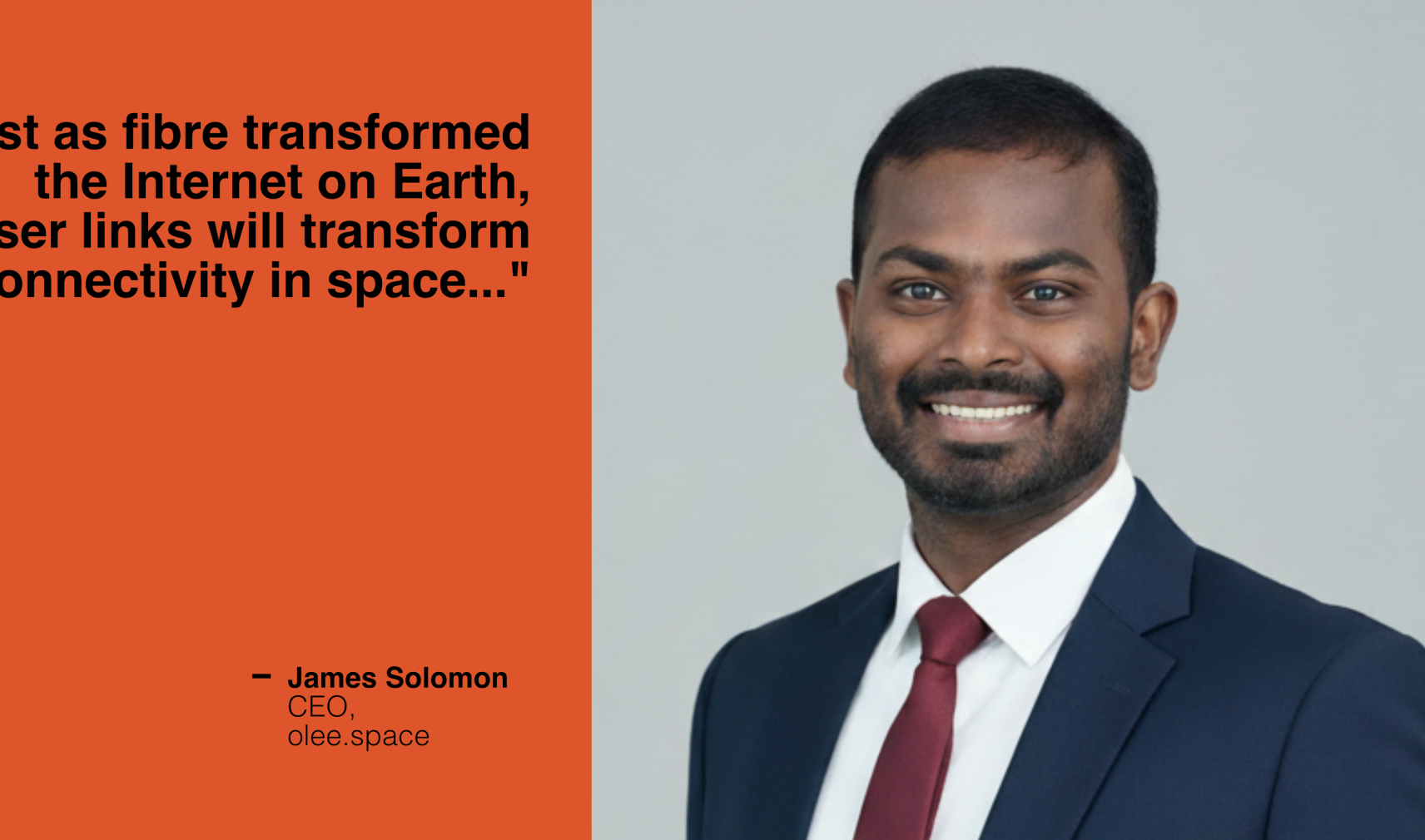 James Solomon, CEO of olee.space 