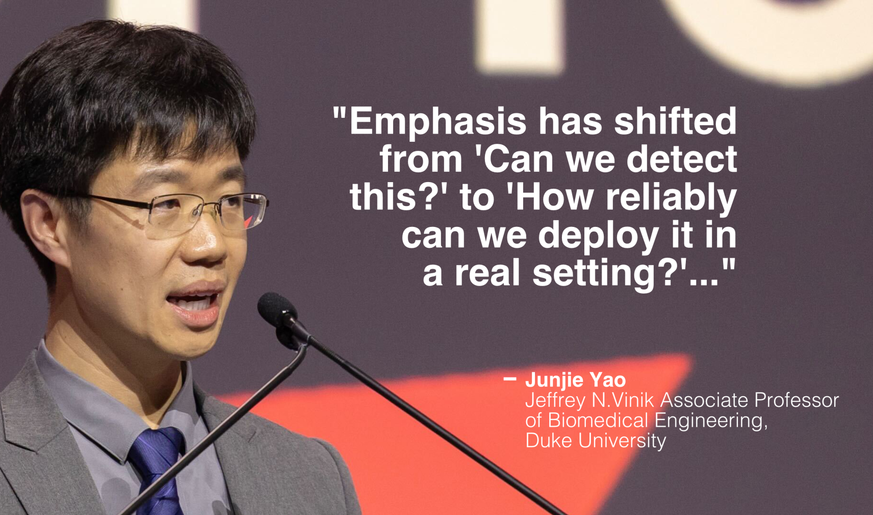 Junjie Yao at BiOS 2026