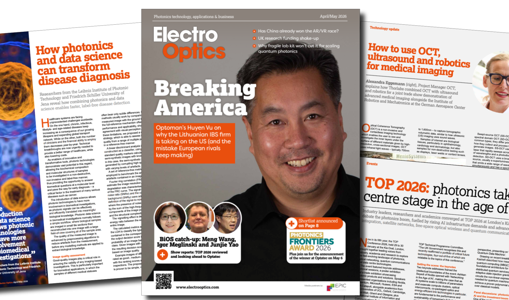 Apr/May 2026 issue of Electro Optics
