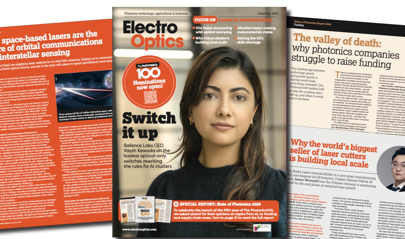 Jun/Jul 2026 issue of Electro Optics