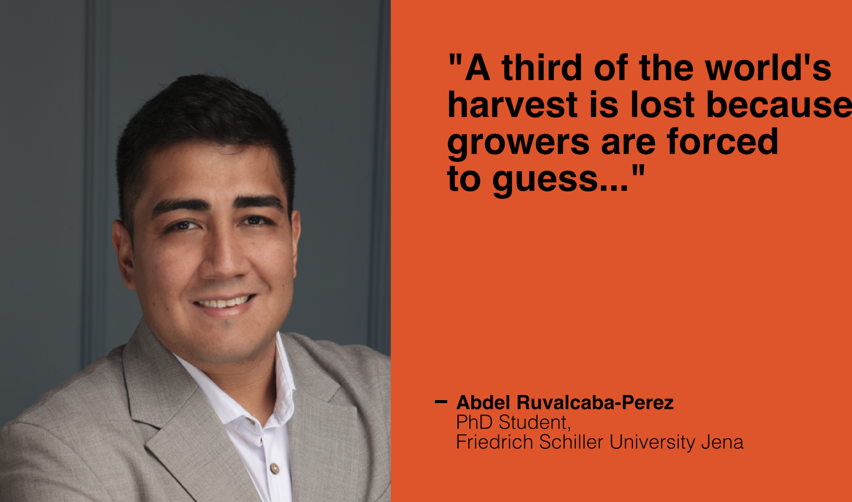 Abdel Ruvalcaba-Perez, Friedrich Schiller University Jena