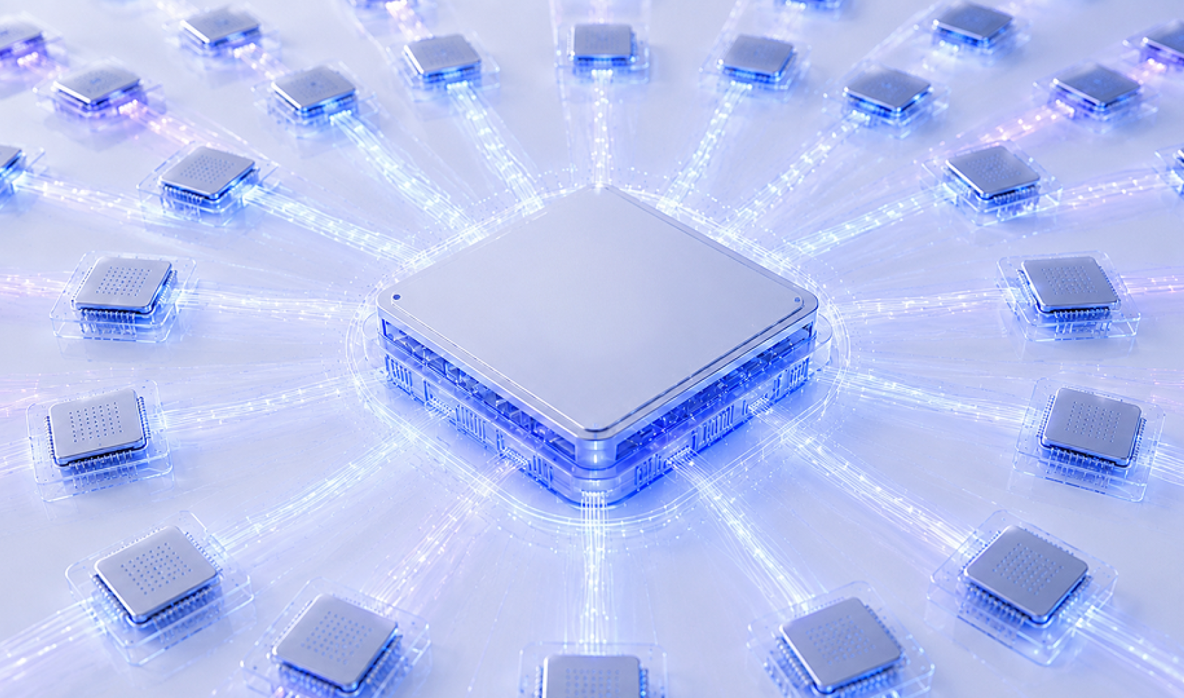 AI network representation in hyperscaler data centre
