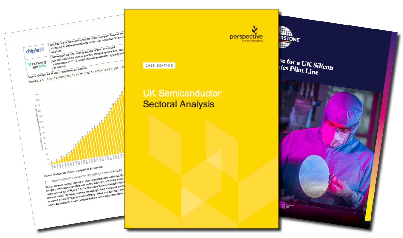 DSIT's semiconductor sector study paper and Cornerstone's silicon photonics pilot line paper