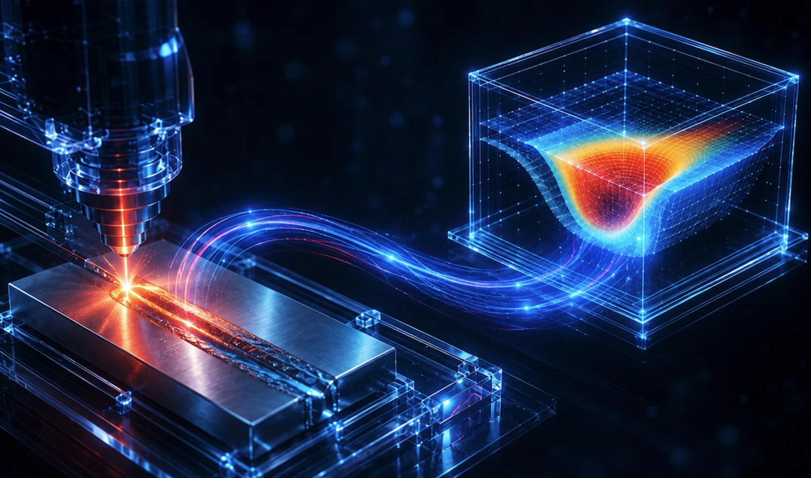 Laser welding simulation