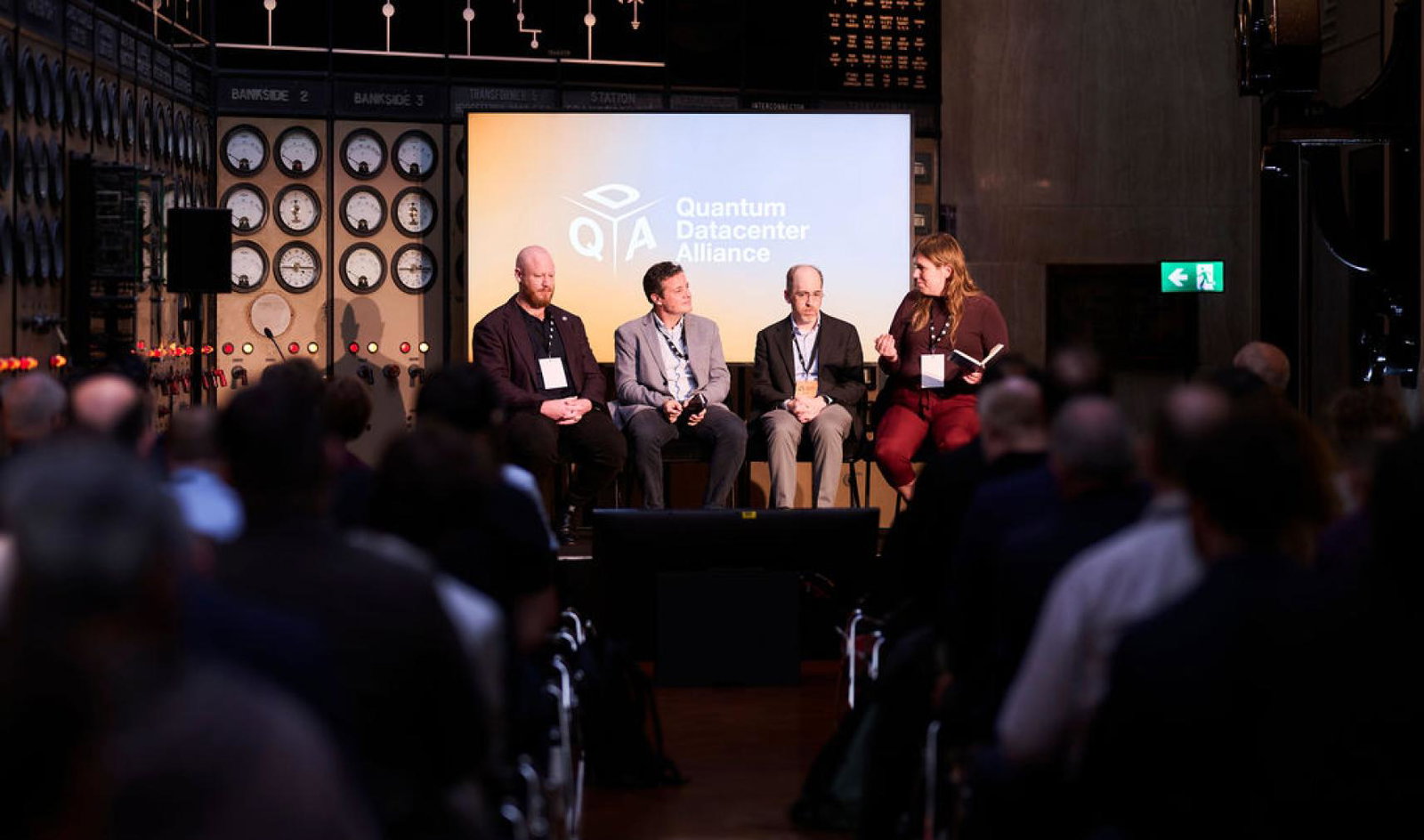 Panel discussion featuring Michael Hush, Ben Bloom and Alex Moylett