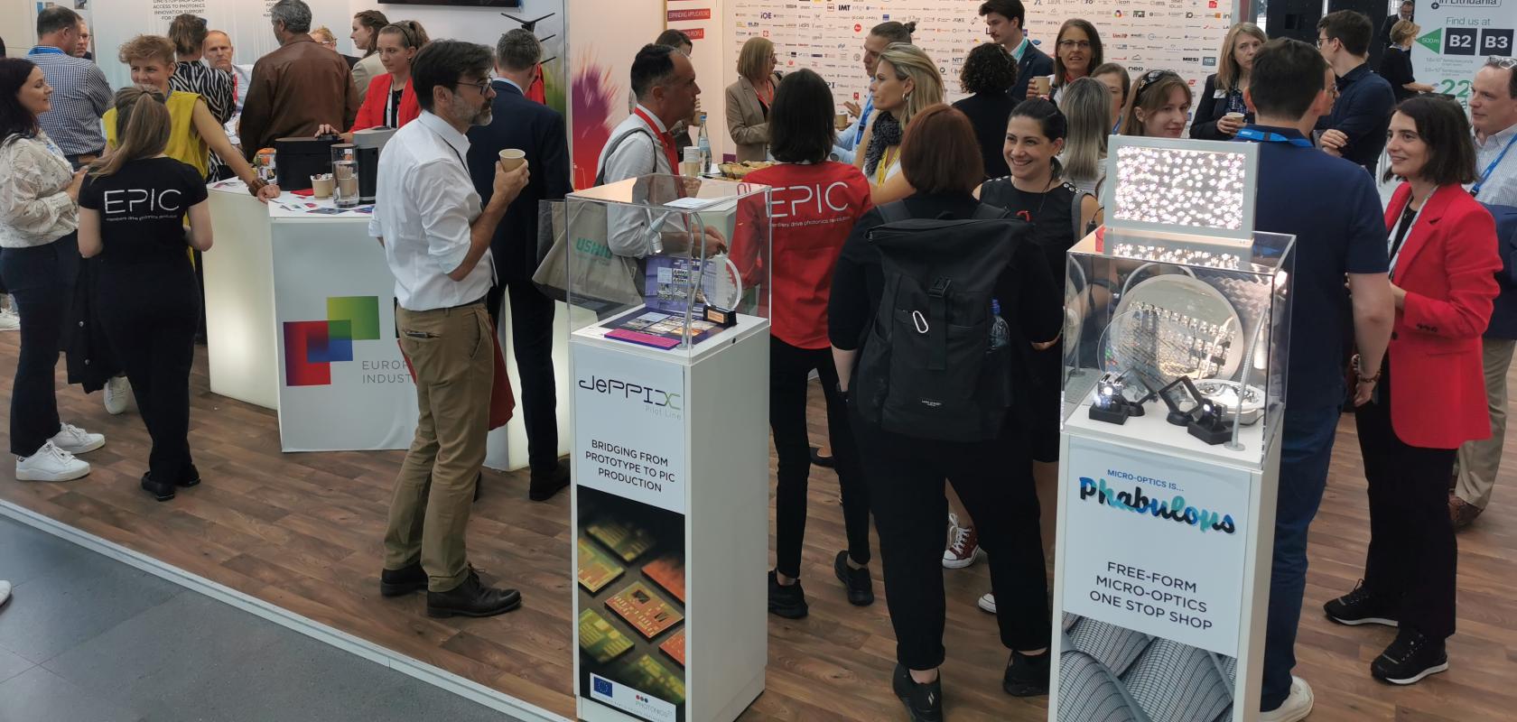 EPIC has launched its sustainability working group EPIC's stand at LASER World of PHOTONICS