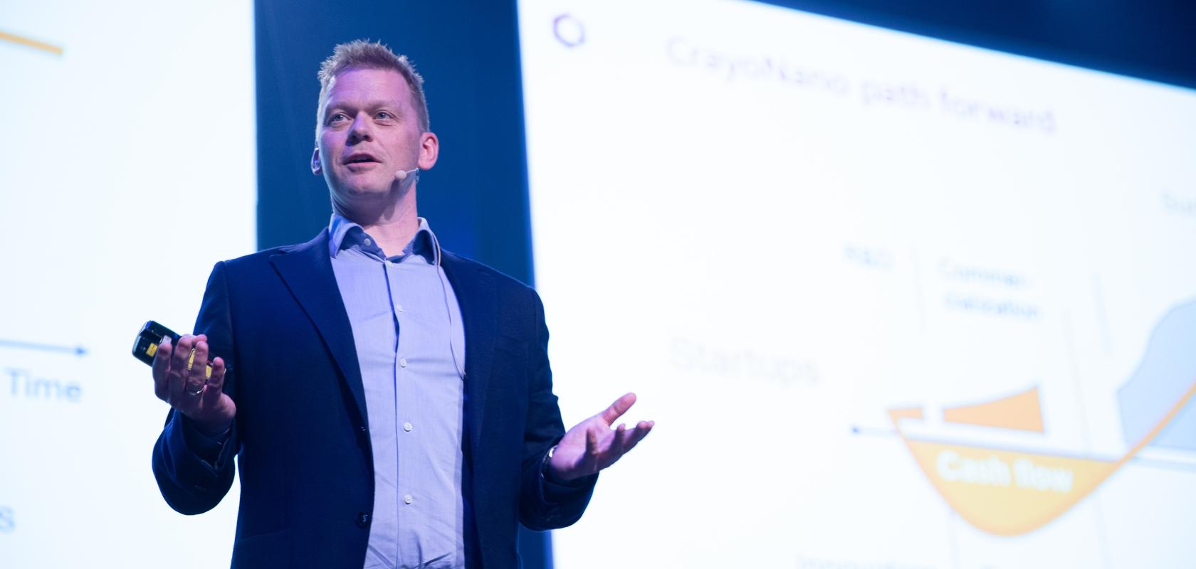 Jo Uthus, CEO of CrayoNano Jo Uthus, CEO of CrayoNano