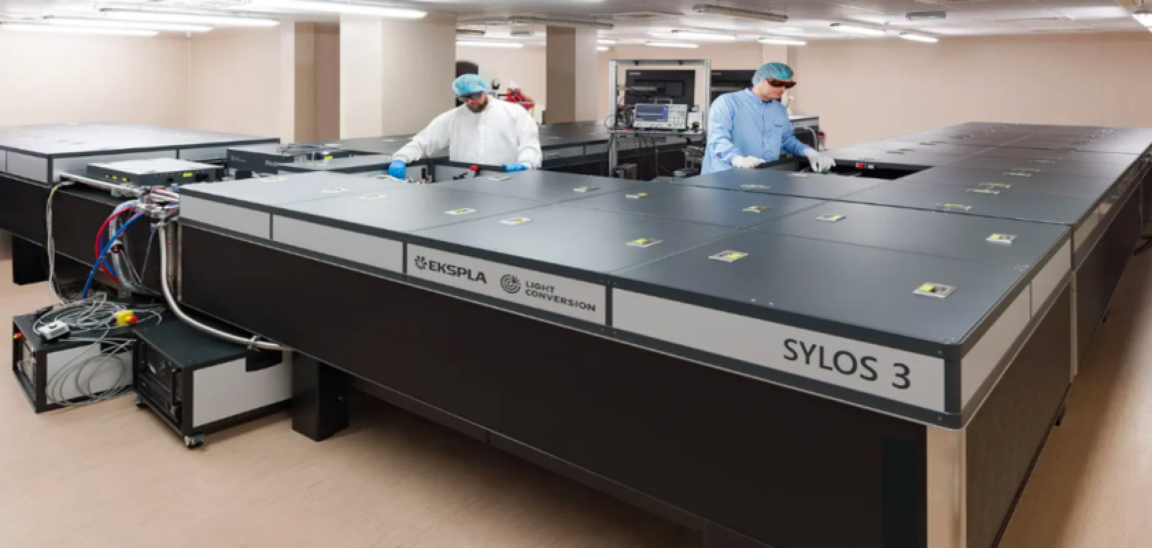 The high-intensity laser system SYLOS 3 in operation at ELI ALPS in Hungary Image: Light Conversion The high-intensity laser system SYLOS 3 in operation at ELI ALPS in Hungary Image: Light Conversion