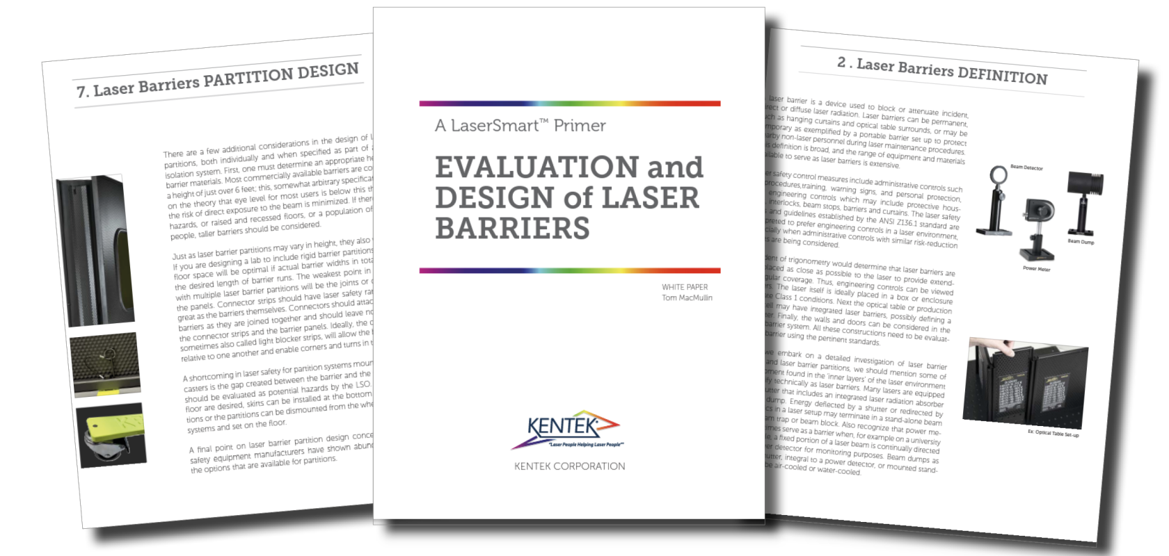 Kentek laser barrier white paper