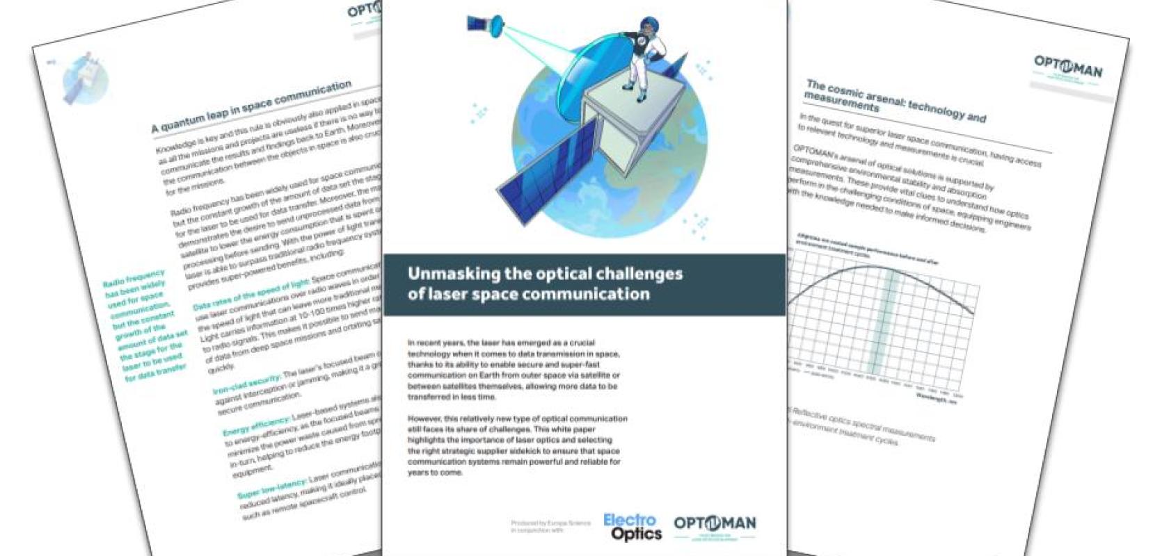 Unmasking the optical challenges of laser space communication Unmasking the optical challenges of laser space communication
