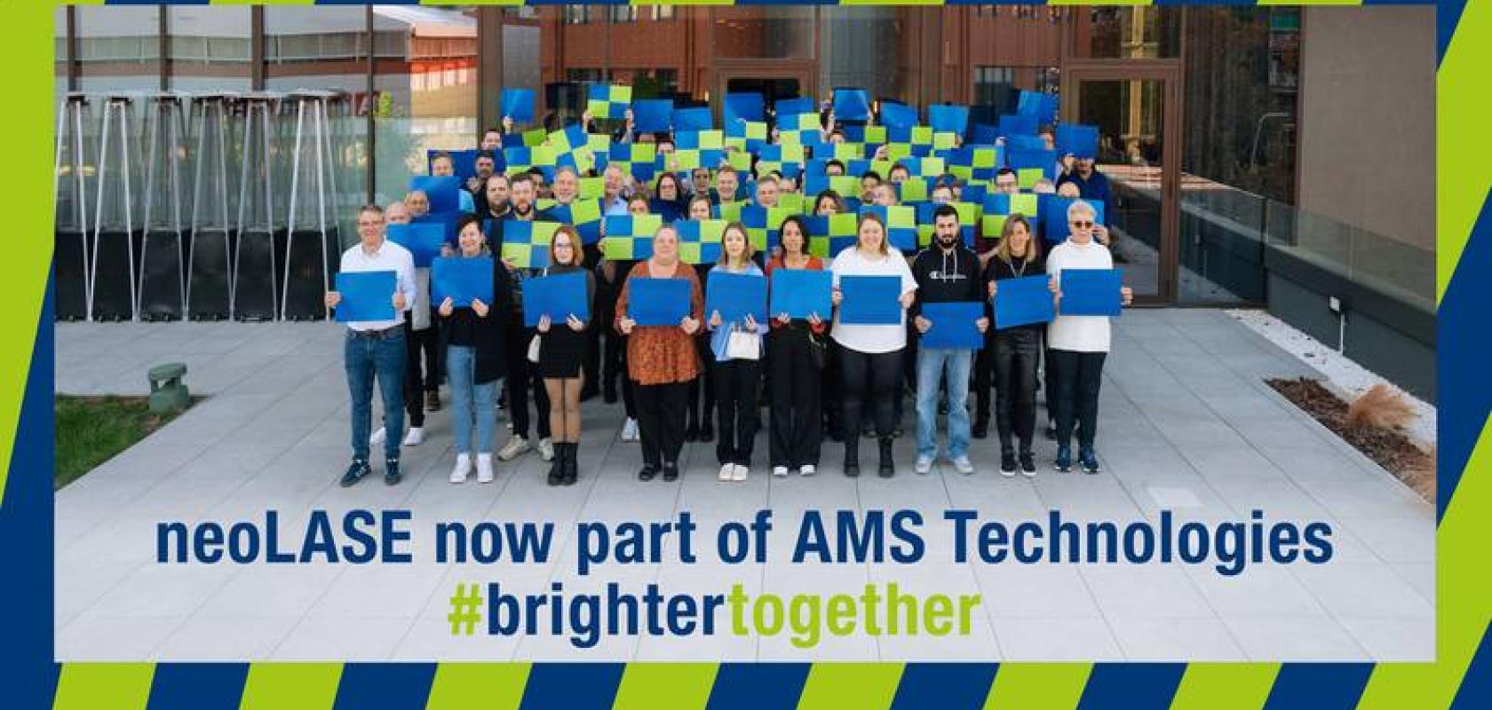 neoLASE acquired by AMS Technologies (Image: AMS Technologies) neoLASE group photo