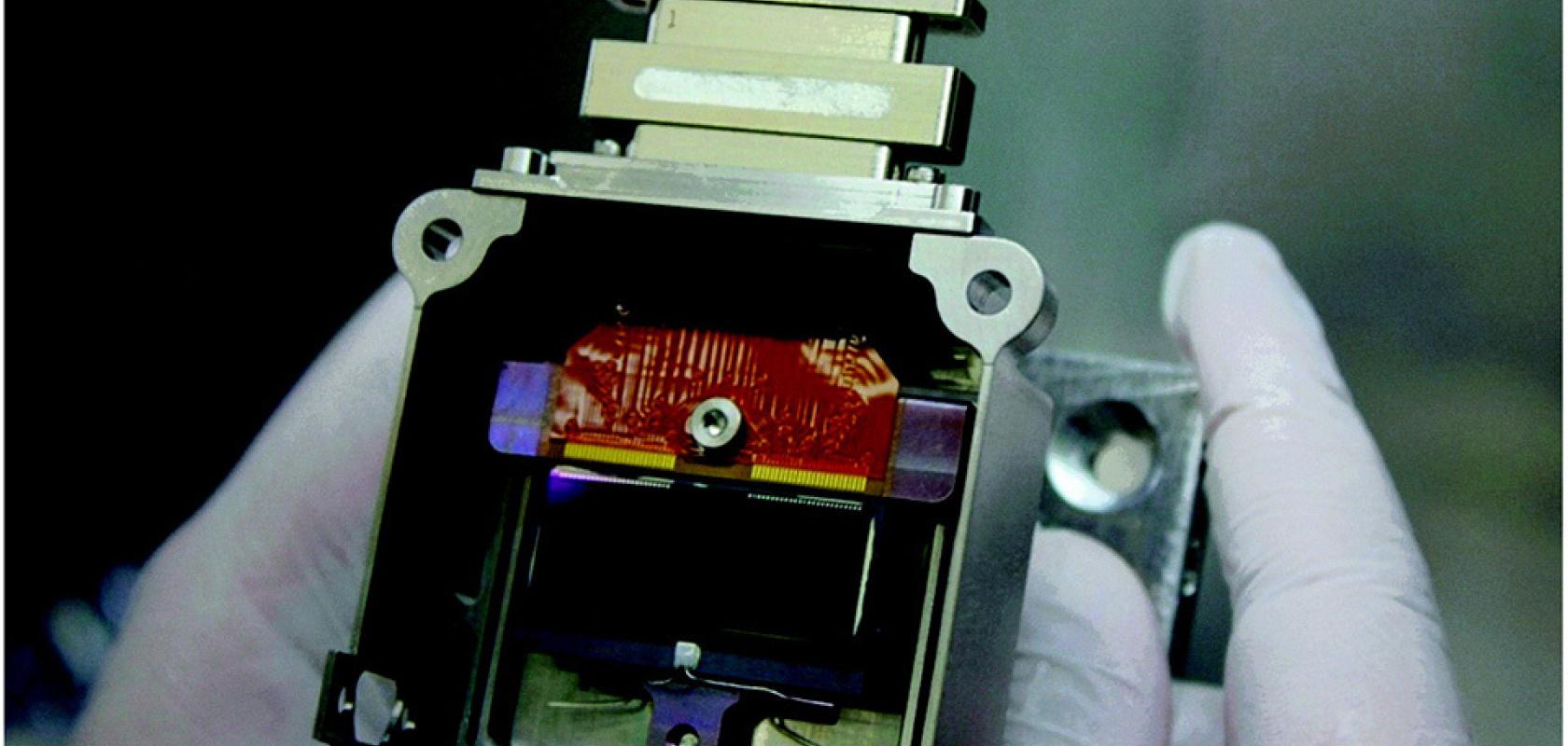 The UK-built camera used in ExoMars Raman Laser Spectrometer (Image: INTA/UVA) The camera used in ExoMars Raman Laser Spectrometer