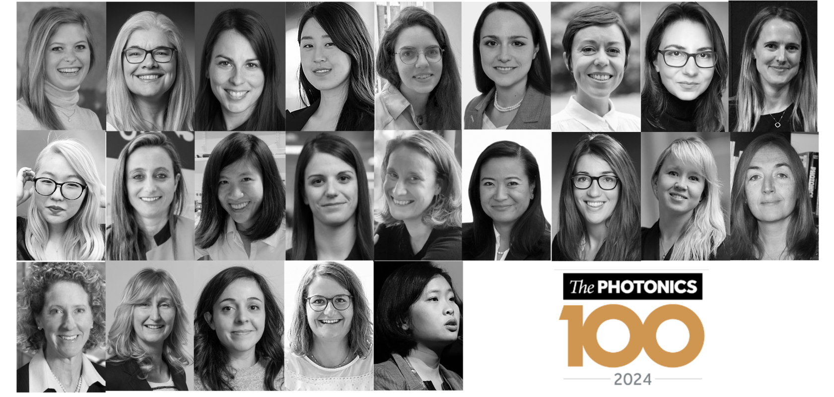 The women of the Photonics100 2024