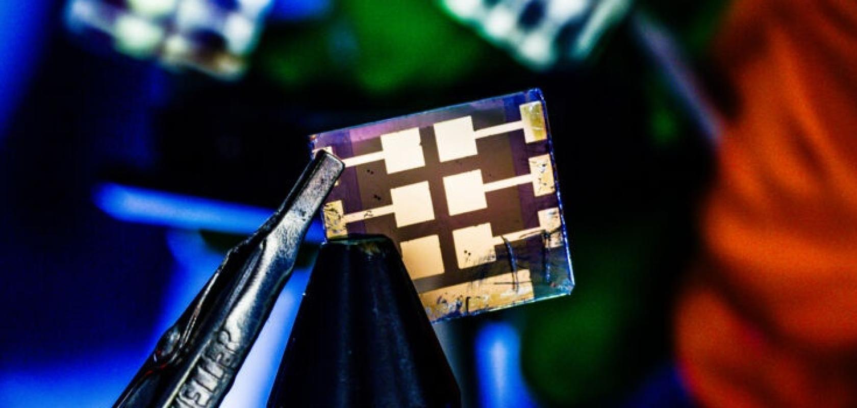 Perovskite LED display