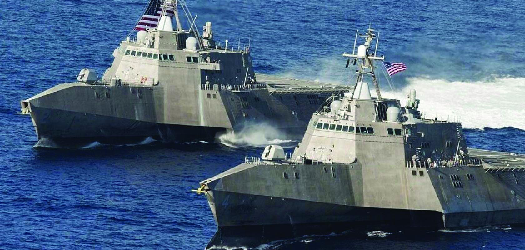 Laser peening systems can be used to treat aluminium plates on naval combat ships Laser peening systems can be used to treat aluminium plates on naval combat ships