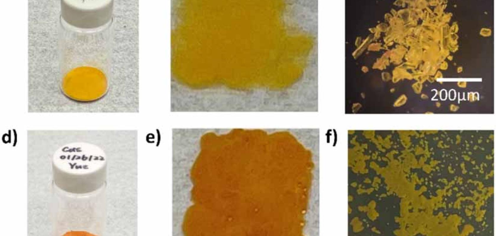 Laser imagining used for the early detection of at-risk artwork Cadmium sulphide is used in yellow paint pigment