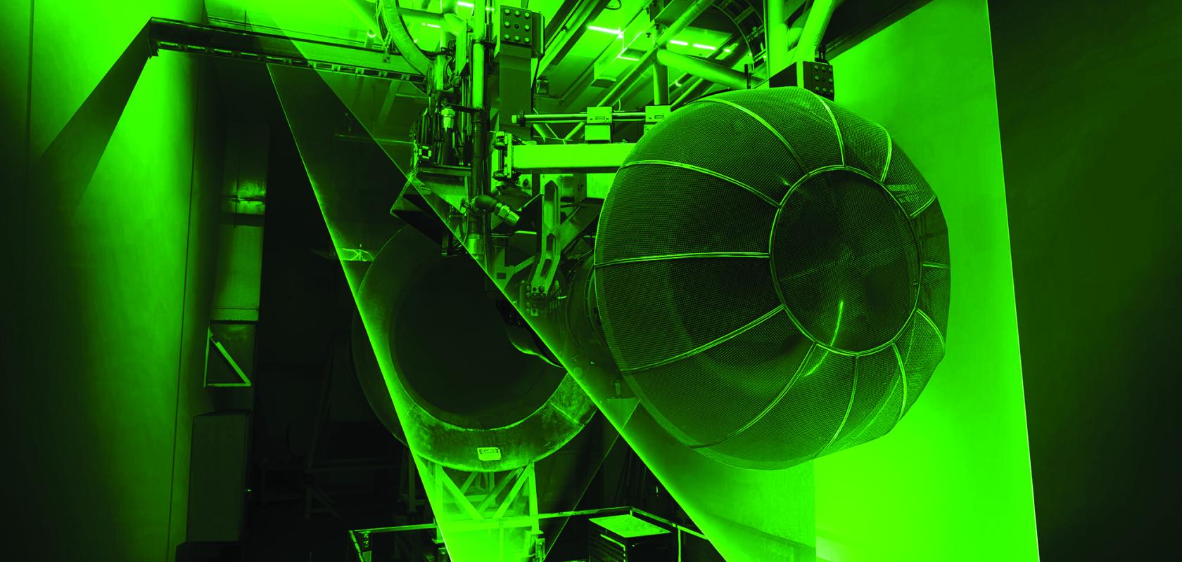 Filtered Rayleigh Scattering for Thrust measurement on an aircraftengine