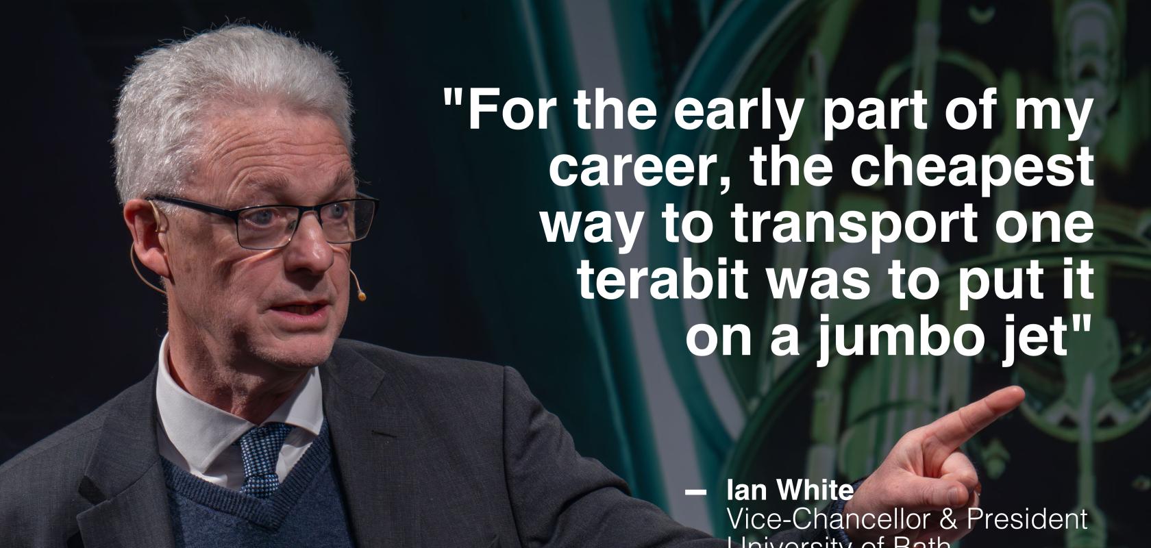 Is photonics a 5G game changer? Ian White considers the question at Commercialising Quantum Ian White is the Vice-Chancellor and President of the University of Bath