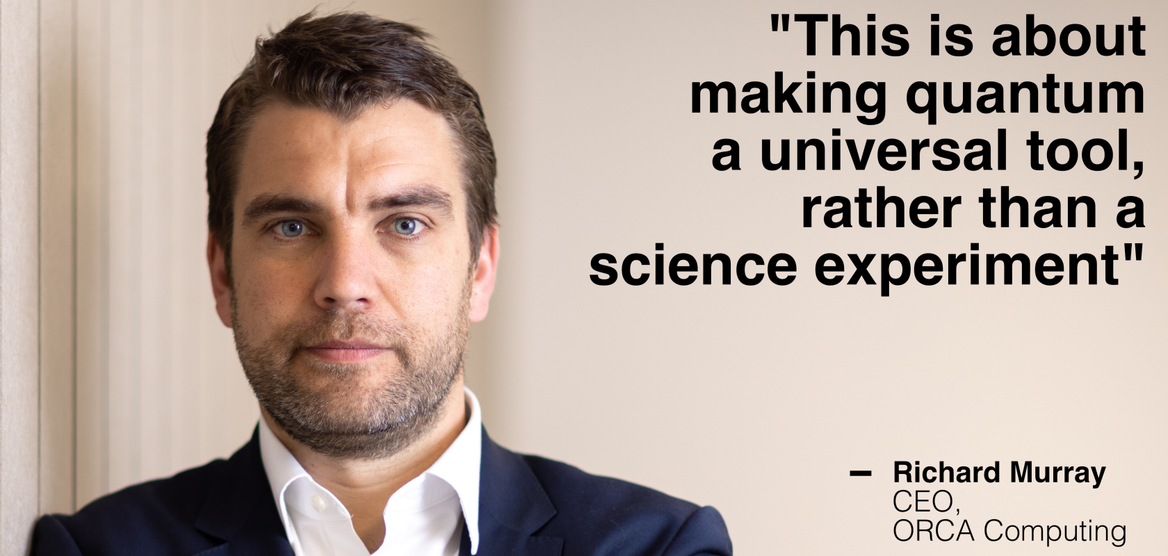 Richard Murray explains how ORCA is making quantum computing more accessible Richard Murray explains how ORCA is making quantum computing more accessible